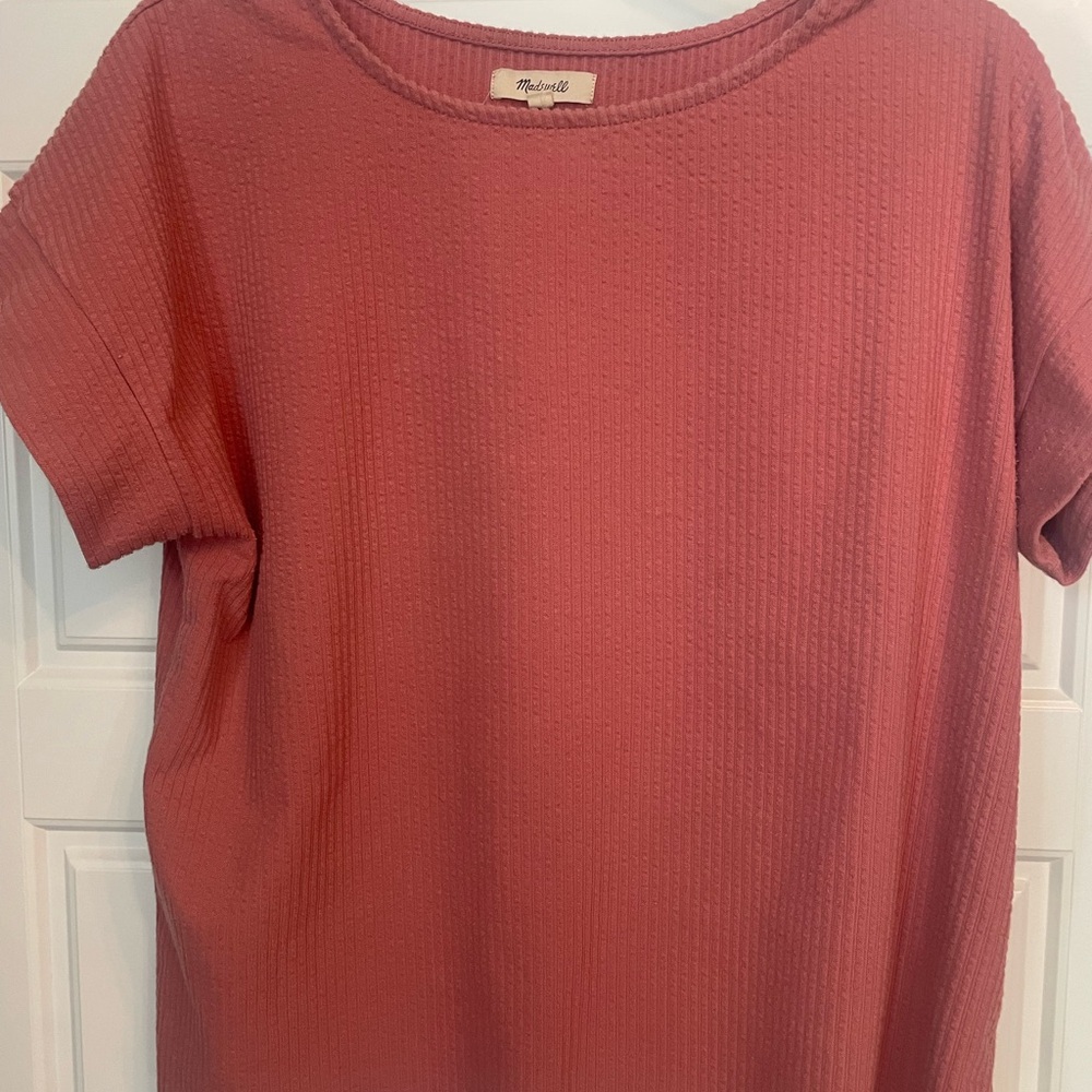 Madewell Women's Teracotta Textured Top